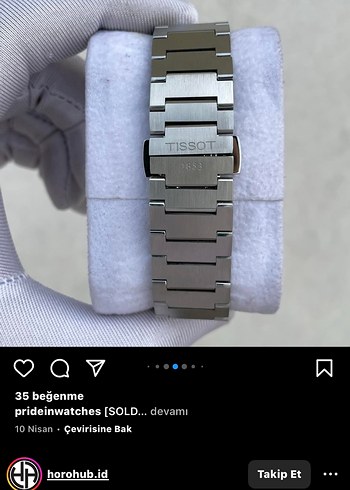 Tissot PRX Siyah Klasik Erkek Saati - Görsel 7