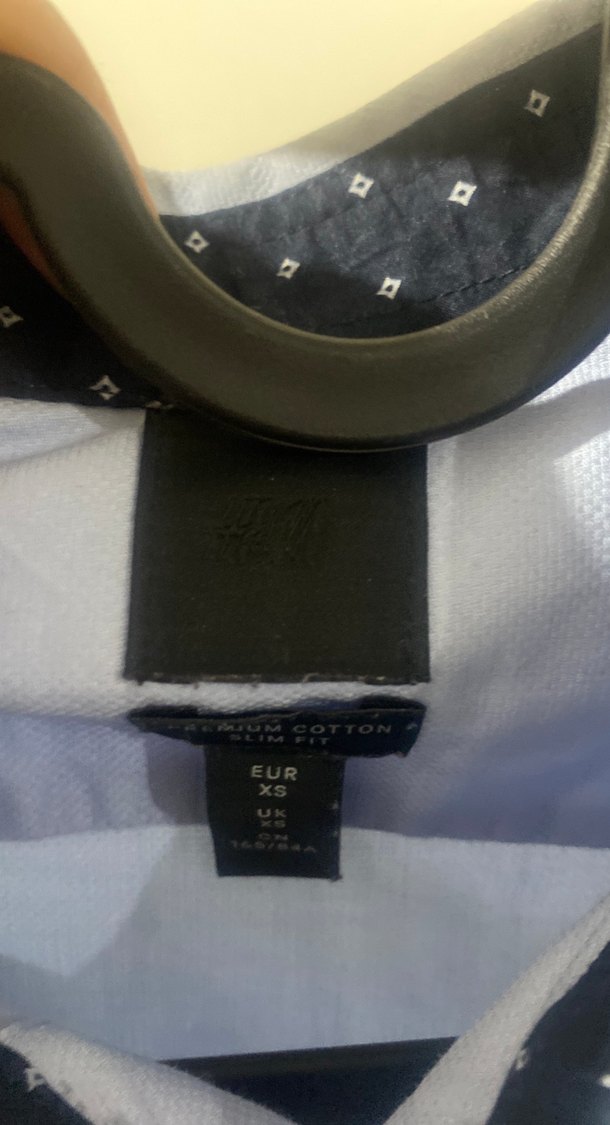 Mavi Keten Erkek Uzun Kollu Gömlek - Görsel 3