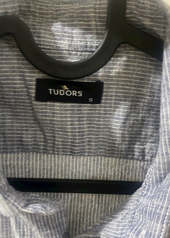 Düğmeli Gri Keten Erkek Gömlek - Görsel 2