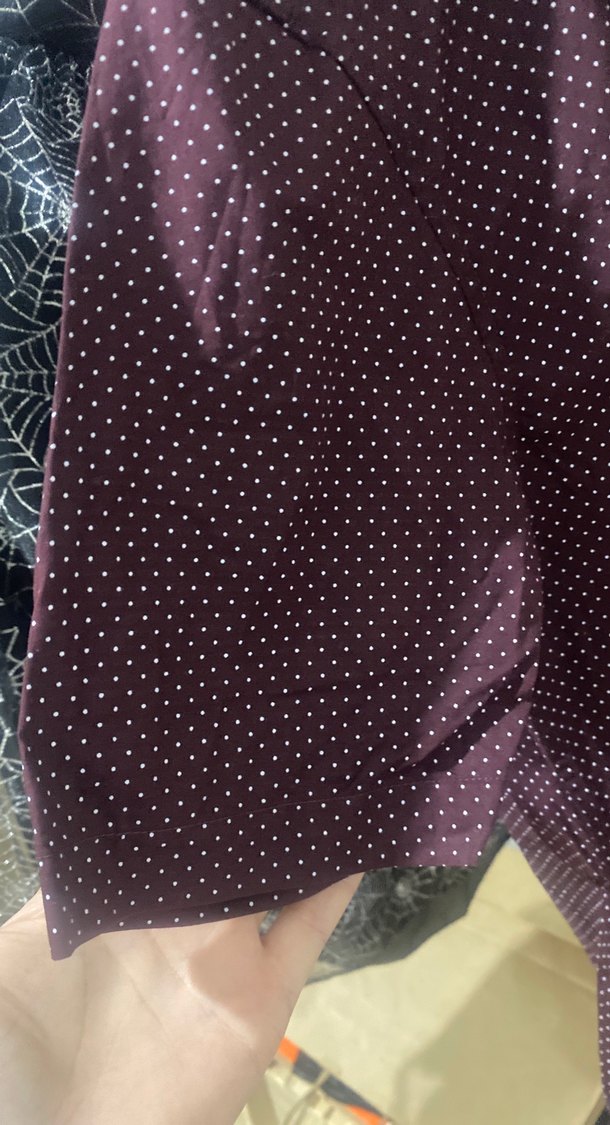 Bordo Düğmeli Kısa Kollu Erkek Gömlek - Görsel 3