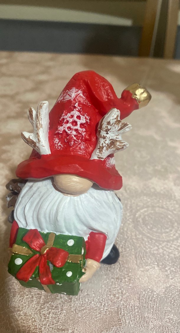 Kırmızı Şapkalı Bahar Cücesi Biblo - Görsel 2