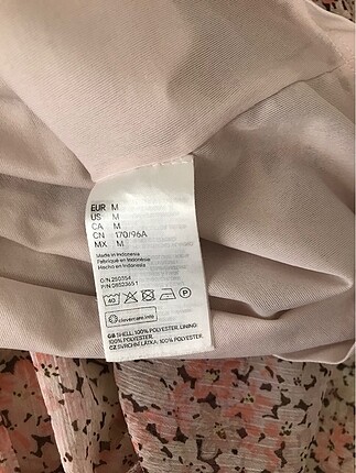 m Beden çeşitli Renk Çiçekli elbise