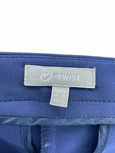 34 Beden lacivert Renk Twist Kumaş Pantolon %70 İndirimli.