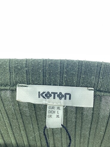 xl Beden haki Renk Koton Bluz %70 İndirimli.