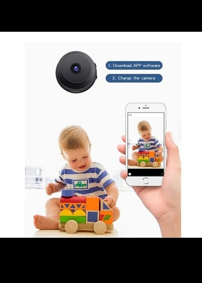 A9 Mini İp Güvenlik Kamerası  - Görsel 3