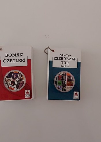Eser-Yazar Tür Kartları ve Roman özetleri