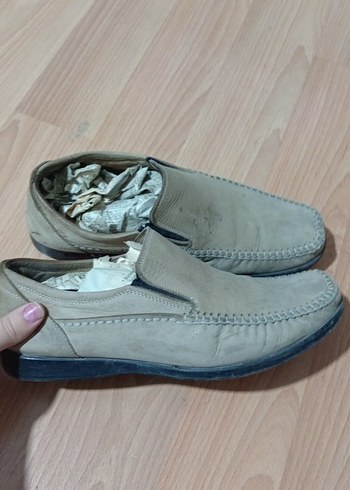 Diğer Bej Suet Erkek Loafer