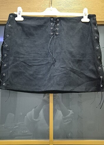Mini süet etek