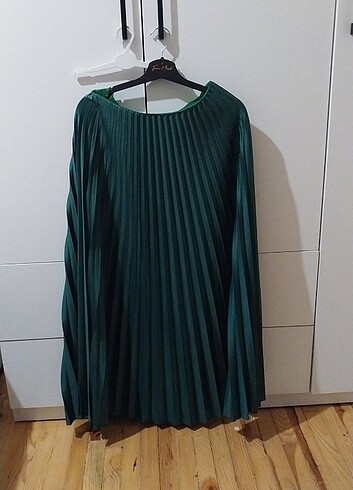 xl Beden Sık pileli Etek