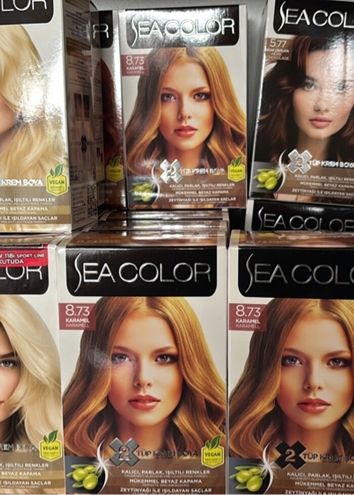 Sea Color Saç Boyası - Görsel 4
