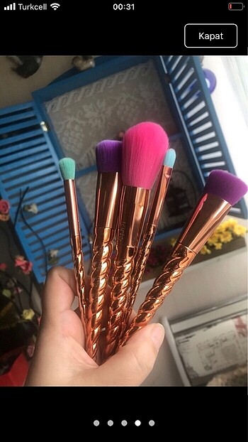  Beden Renk Tarte Fırça set