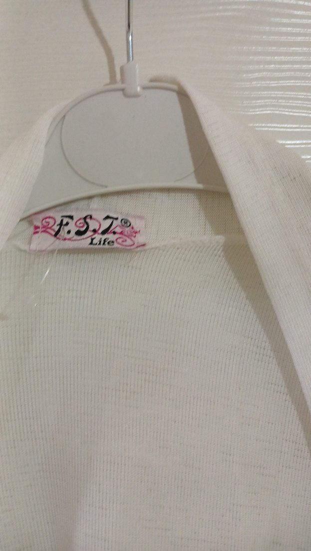 Nakışlı Beyaz Bohem Kadın Uzun Kollu Uzun Elbise - Görsel 4