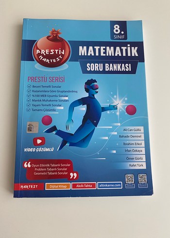 8. Sınıf Matematik Soru Bankası Prestij Serisi