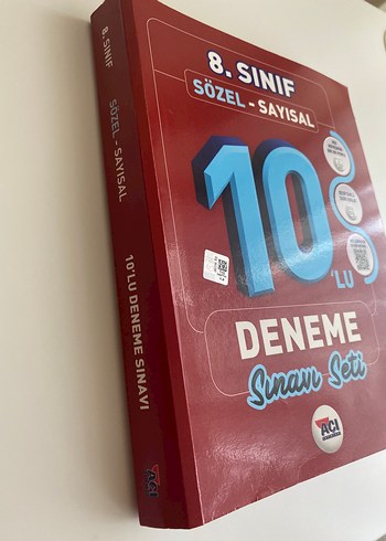  8. Sınıf Sözel-Sayısal 10'lu Deneme Sınav Seti