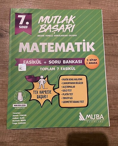 7. Sınıf Muba Mutlak Başarı Matematik