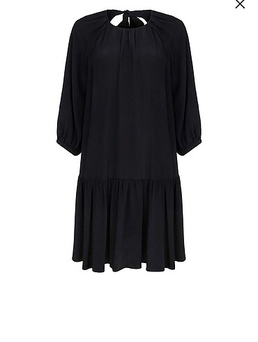 Siyah elbise - Görsel 6