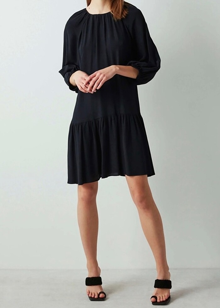 Siyah elbise - Görsel 3