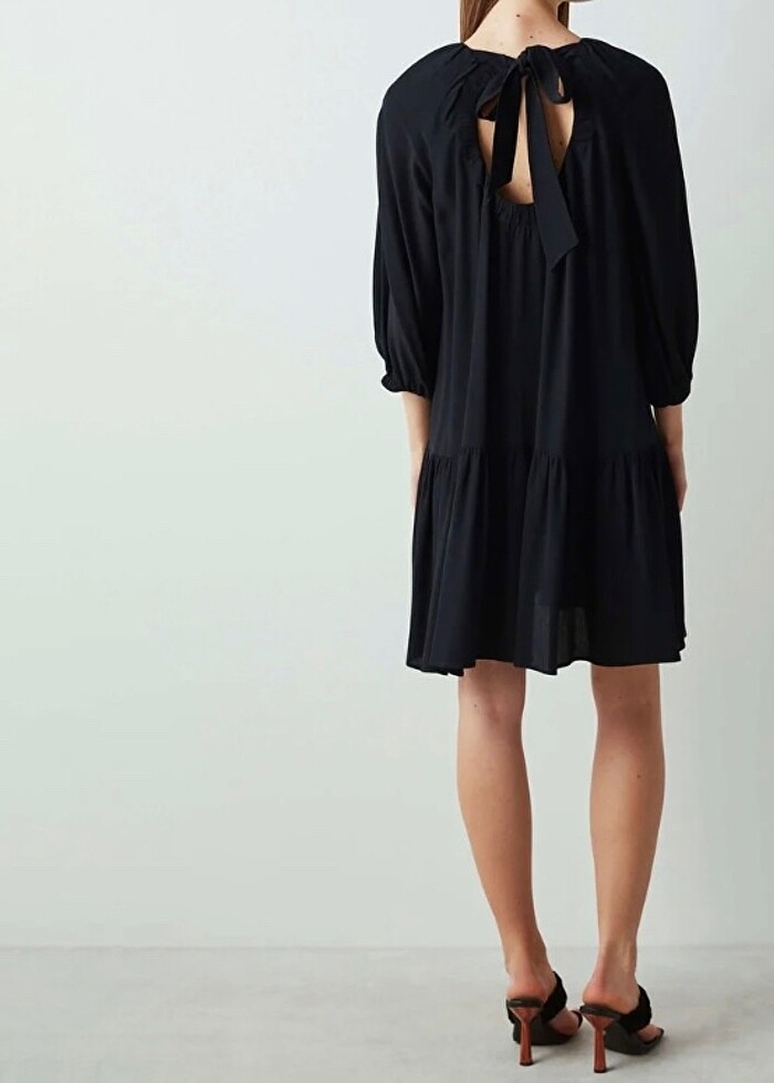 Siyah elbise - Görsel 5