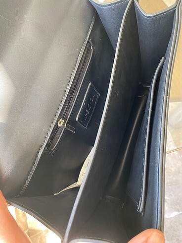 Askılı taşlı mini çanta - Görsel 6