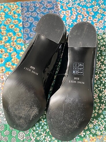 Önü açık rugan kalın topuklu ayakkabı - Görsel 5