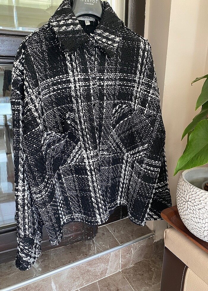 Tüvit Gömlek ceket - Görsel 5