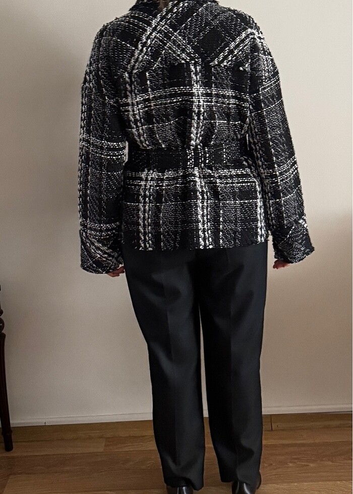 Tüvit Gömlek ceket - Görsel 2