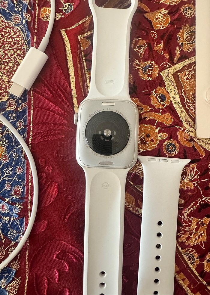 Apple Watch SE 44mm Silver - Görsel 2