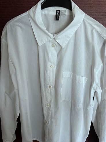 Düz beyaz gömlek - Görsel 5