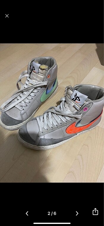 37,5 Beden gri Renk nike blazer