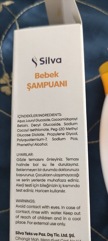 Beden turuncu Renk BEBEK ŞAMPUANI