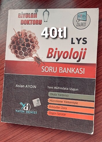 Lenovo Biyoloji konu anlatım kitabi 