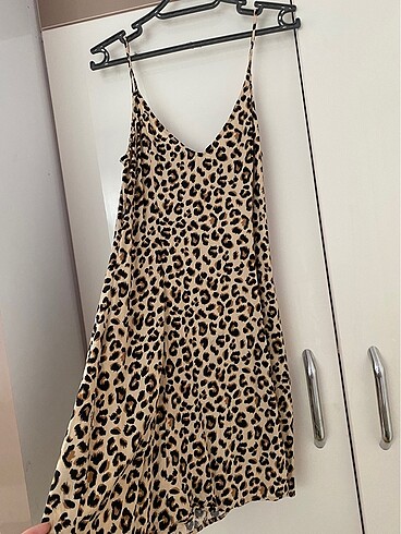 H&M leopar elbise