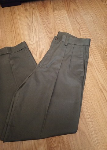 Fit Pliseli Erkek kumaş Pantolon - Görsel 2