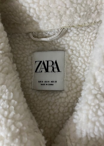 Zara Bej kürklü ceket