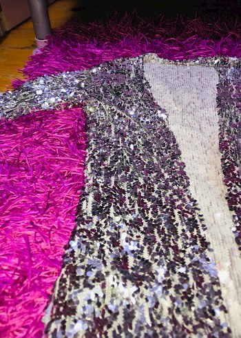 Renkli Uzun Bohem Kadın Kimono - Görsel 6