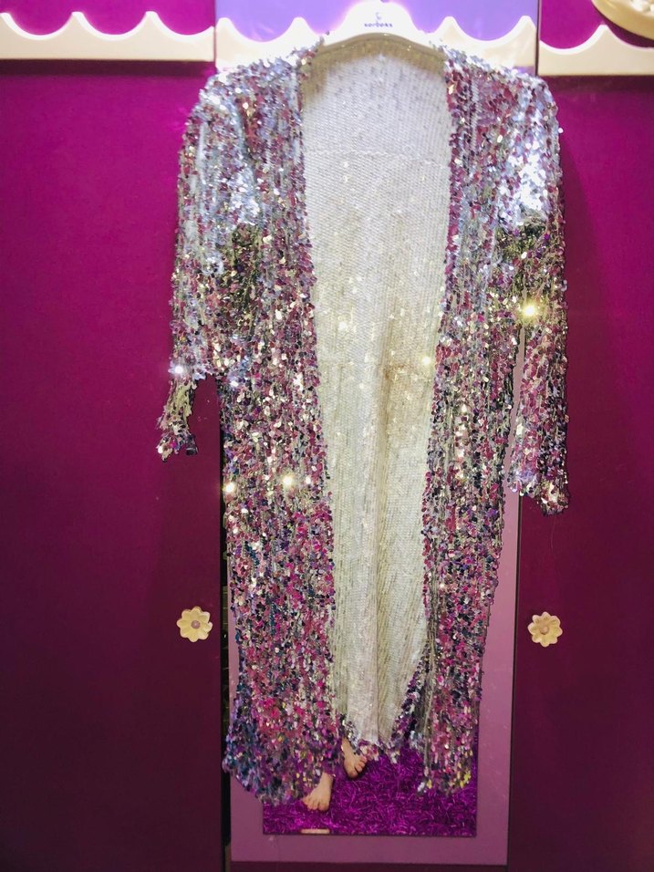 Renkli Uzun Bohem Kadın Kimono - Görsel 4