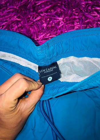 Erkek Mavi Mini Rahat Kesim Mayo - Görsel 3