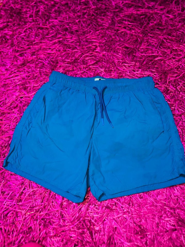 Erkek Mavi Mini Rahat Kesim Mayo - Görsel 2