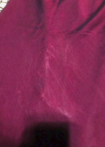 Bordo Uzun Drapeli Kadın Abiye Elbise - Görsel 3