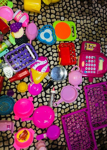 Renkli Mini Oyuncak Mutfak Seti - Görsel 4