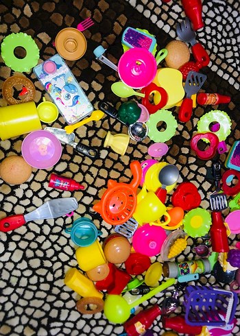 Renkli Mini Oyuncak Mutfak Seti - Görsel 2