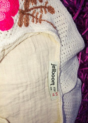 Nakışlı müslin kumaş gömlek - Görsel 3