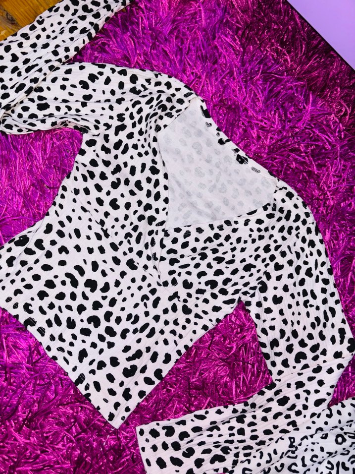 Leopar Desenli Uzun Kollu Takım - Görsel 3