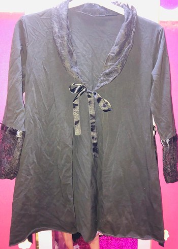 İnce çeket sabahlık - Görsel 2