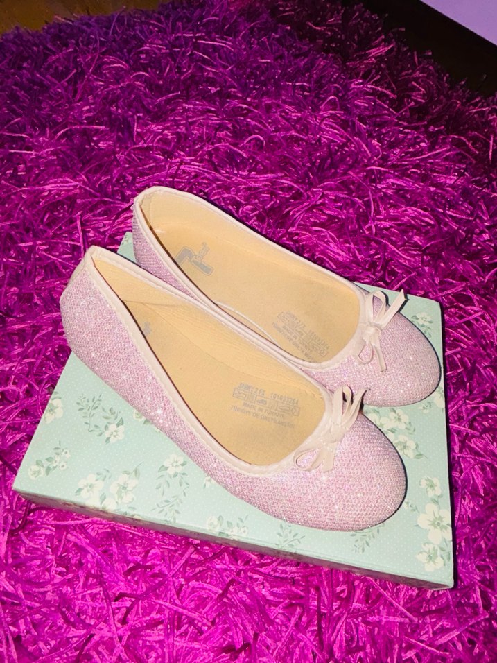 Pembe simli Kız Ayakkabısı - Görsel 5