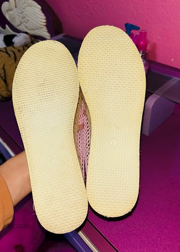 Pembe Dolgu Topuklu Kadın Espadril - Görsel 3