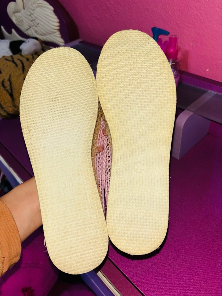 Pembe Dolgu Topuklu Kadın Espadril - Görsel 3