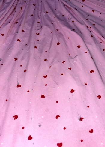 Pembe V Yaka Salaş Uzun Elbise - Görsel 6