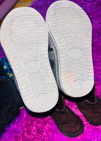 Çocuklar için Bağcıksız Çok Renkli Botlar - Görsel 5