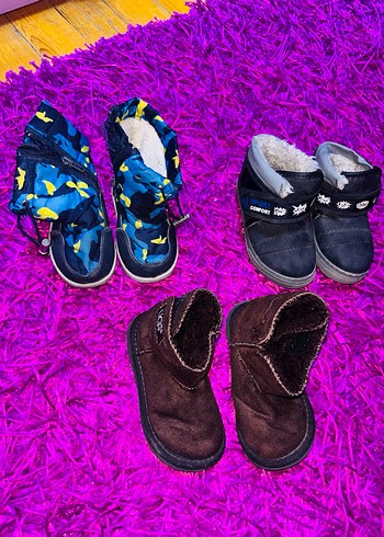 Çocuklar için Bağcıksız Çok Renkli Botlar - Görsel 2